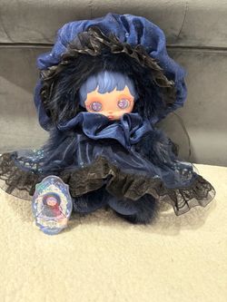 SinckMua 600% Light and Shadow Series blue Lights cape Jellyfish Doll Plush