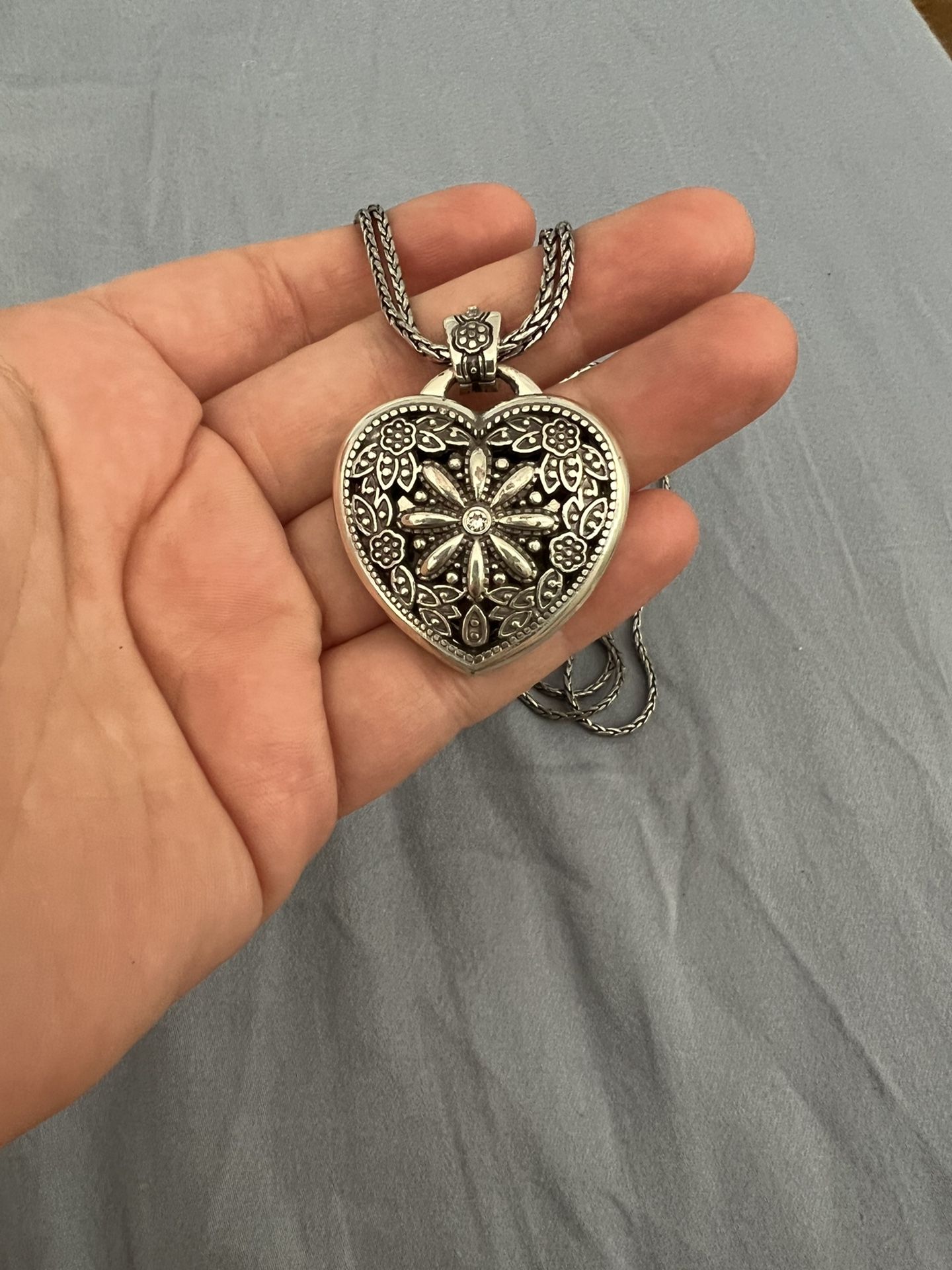 Large Brighton Heart Locket