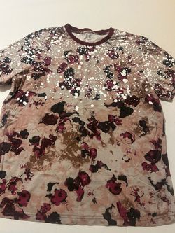 INC International Concepts Men's Abstract Paint Splatter T-Shirt Size XL