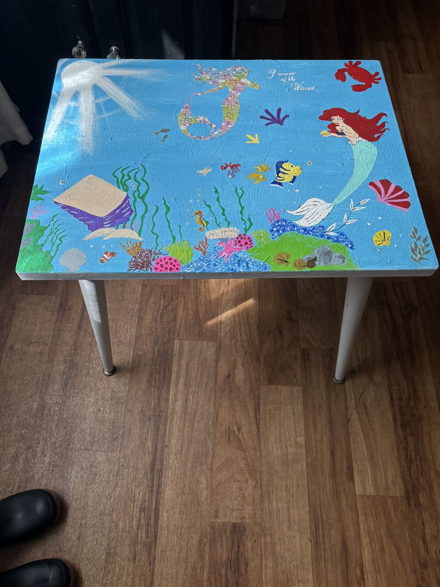 Little Toddler mermaid Desk