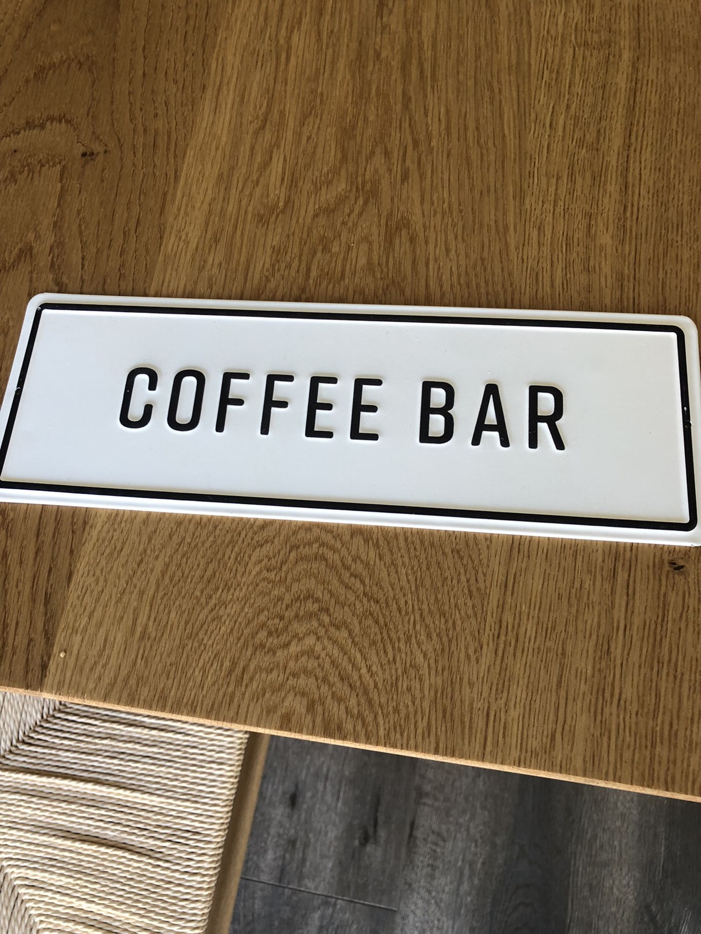 Farmhouse coffee sign 