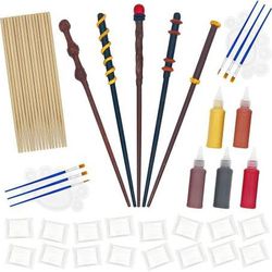 Brand New Harry Potter Wizard Wand Making Kit DIY Craft 16 Wands, Clay, Paint