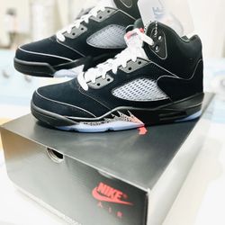 Nike Jordan 5 Black Metallic 8.5m