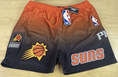 Pro Standard NBA Phoenix Suns Stitched Logo Mesh Basketball Shorts - Men’s Size XL - New w/Tags