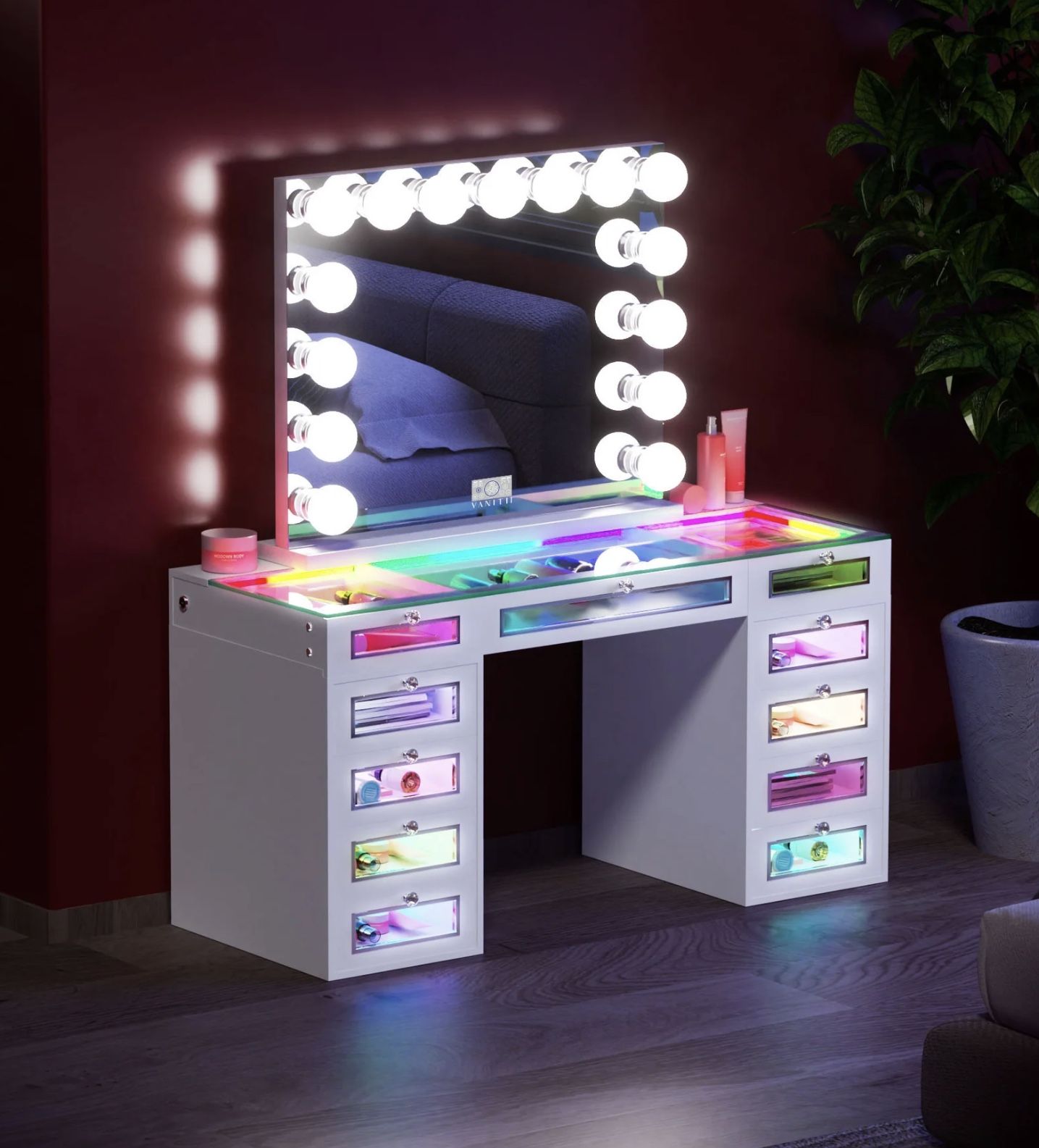Vanity W/bluetooth Speaker