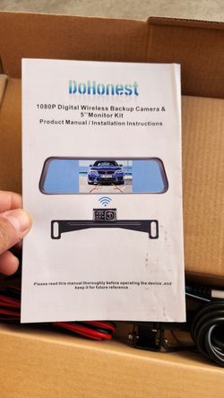 Brand new car rearview mirror camera with night vision