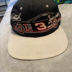 vintage Dale Earnhardt GM Goodwrench Service Plus NASCAR snapback hat / cap