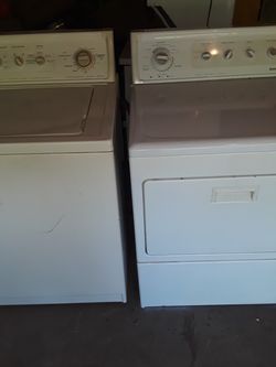 Kenmore Washer and Dryer