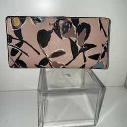 Kate Spade Floral Wallet EUC