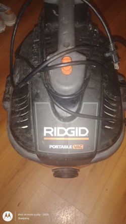 Ridgid 4 Gal  I PRICE TO SELL MAKE OFFERS ON ANY POST