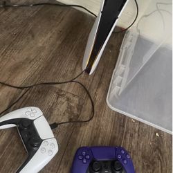 Ps5, Controller, Headset, Tv