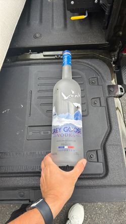 Grey Goose Vodka Bottle Empty - great for art projects!