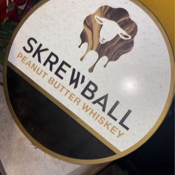 Skrewball Wooden Sign 