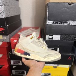 Jordan J Balvin Medellin Sunset 3s size 8.5 VNDS