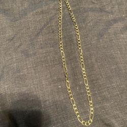 Figaro Chain 10k 