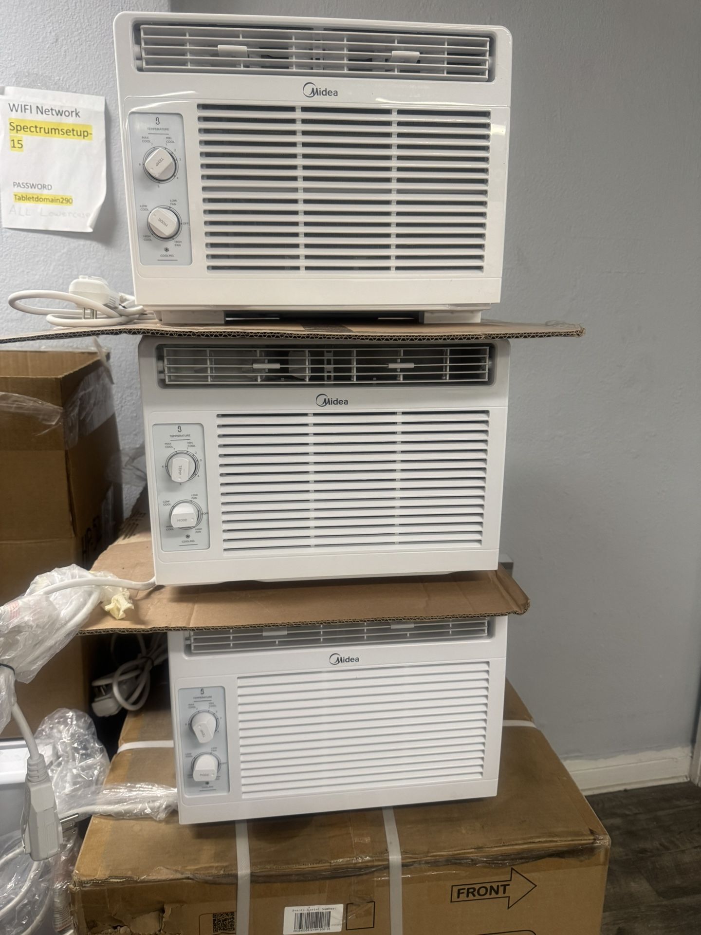 Midea window Air Conditioner Only 2 For $100