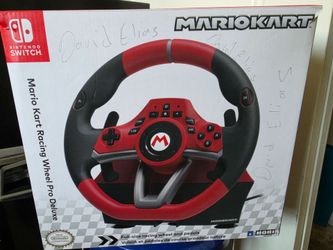 Mario Kart Racing Wheel Pro Deluxe Nintendo Switch