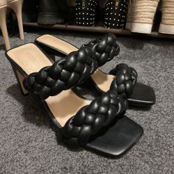 Black Women Low Heels