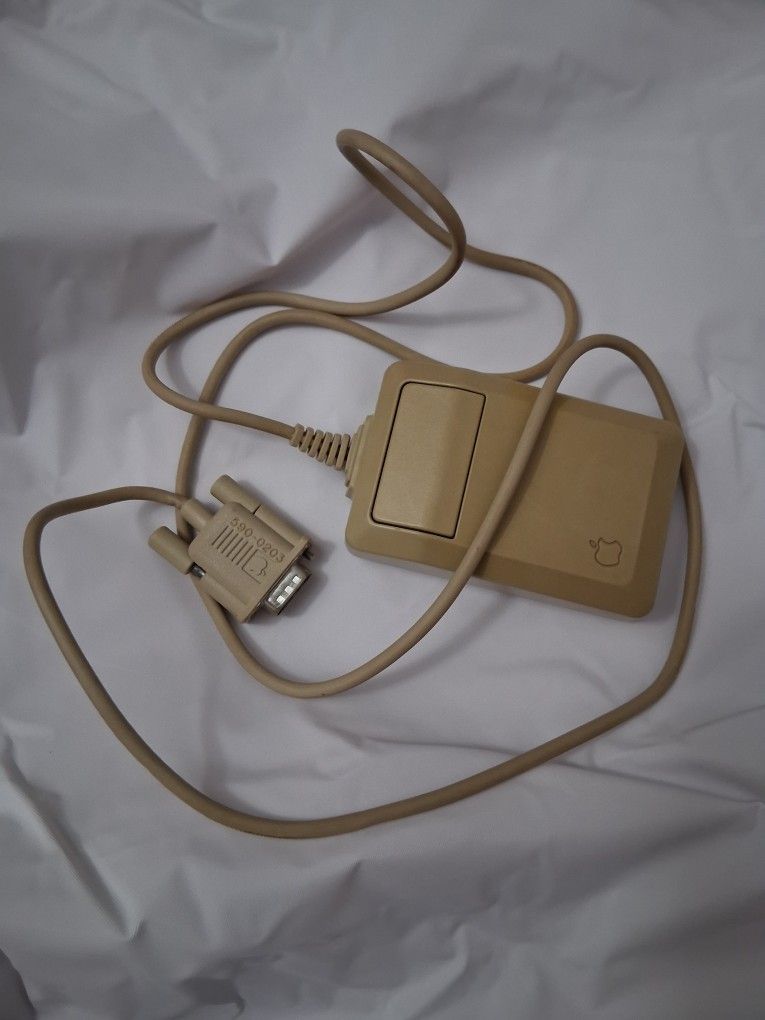 Vintage Apple Computer Mouse