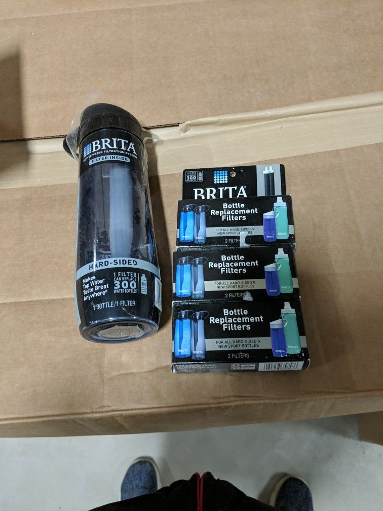 Brita Water Bottle With Refills