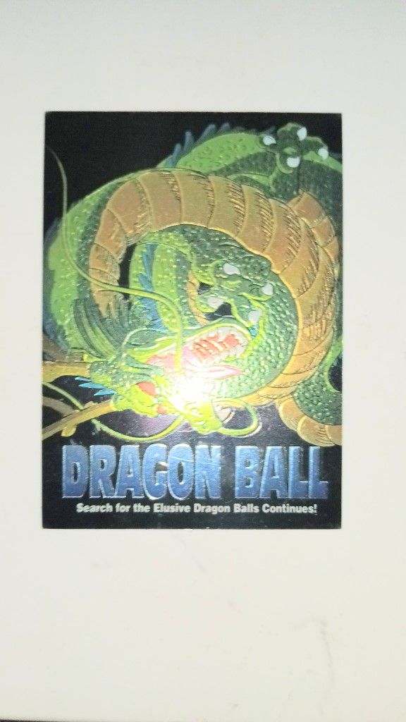 Vintage 1995 Bird Studios Dragon Ball Z Chromium Refractor Card #9 