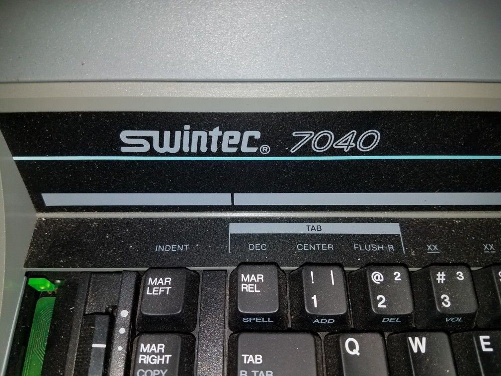 Swintec 7040 electronic typewriter