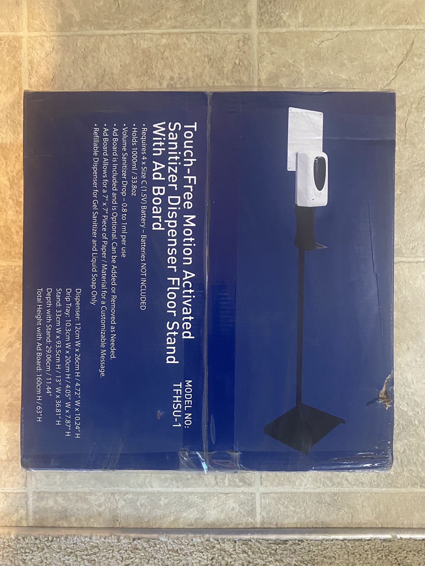 Touch Free Hand Sanitizer Dispenser