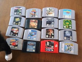 Lot of 16 Nintendo N64 games