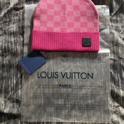 Louis Vuitton Beanie (pink)