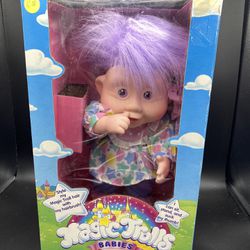 Magic Trolls Babies  Vanessa Doll In Box Applause 1991 Vintage Rare