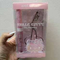Hello Kitty Glitter Mascara & Curler, New