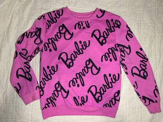 Girls Barbie Sweater Size 8, used