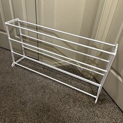 White Shoe Rack