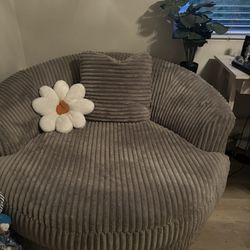 Oversized Swivel Chair