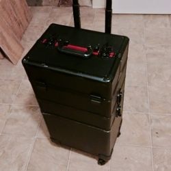 3-in-1 Large Professional , Cosmetic Trolley