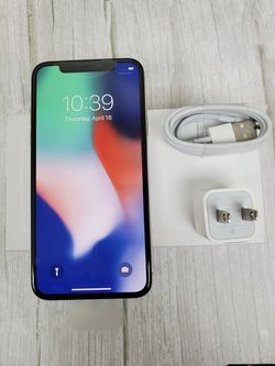 IPHONE X...64GB. UNLOCK FOR ANY SIM CARD