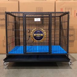 Dog Pet Cage Kennel Size 37 Medium With Grid And Tray New In Box 📦 