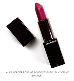 Laura Mercier Rouge Essentiel Silky Crème Lipstick Stick Satin Finish - Rose Vif