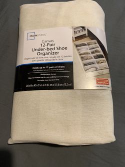 Under Bed Shoe Organizer