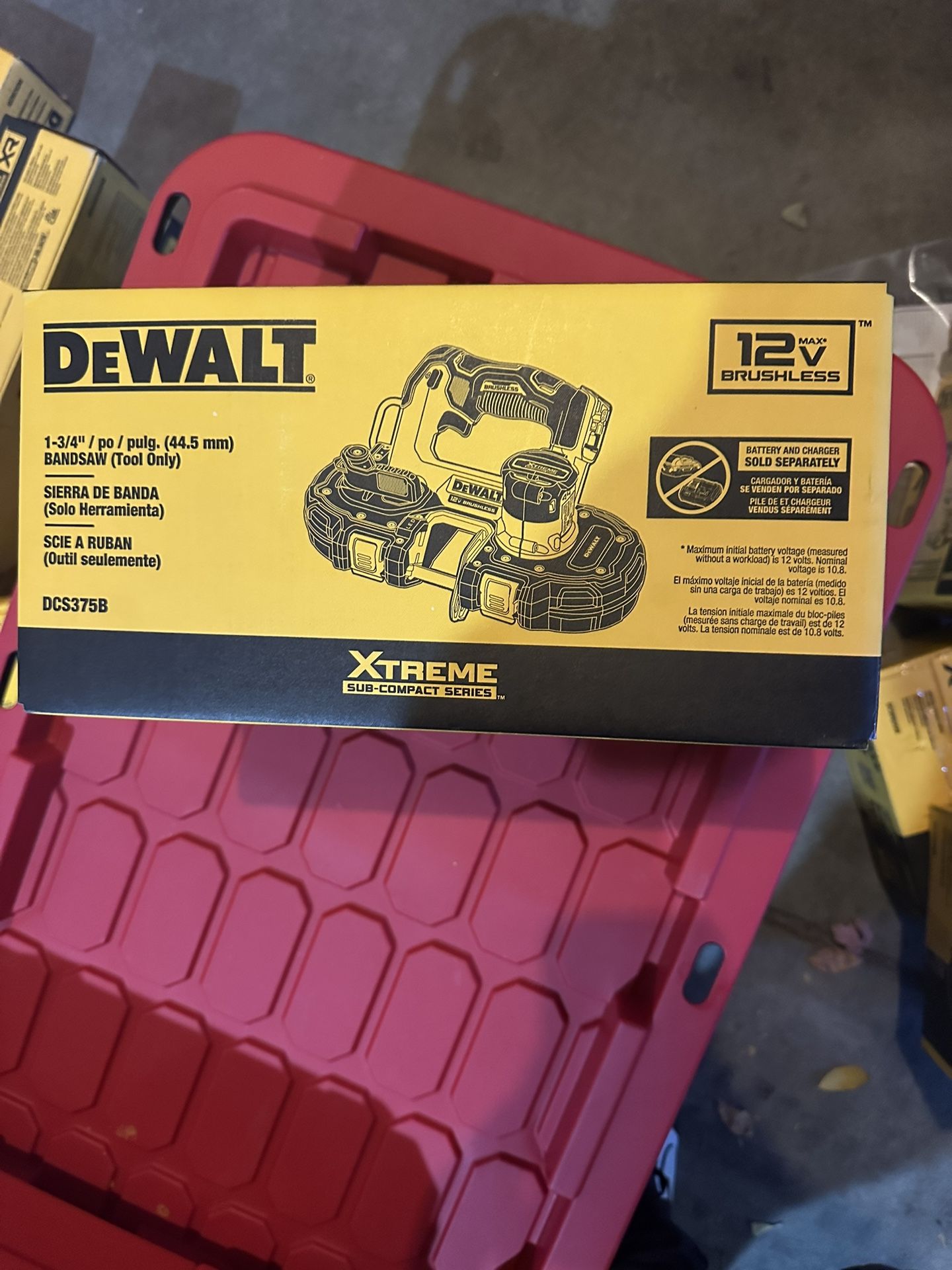 Band Saw 12 V (tool Only)