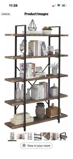 Like NEW 5 Tier bookshelf