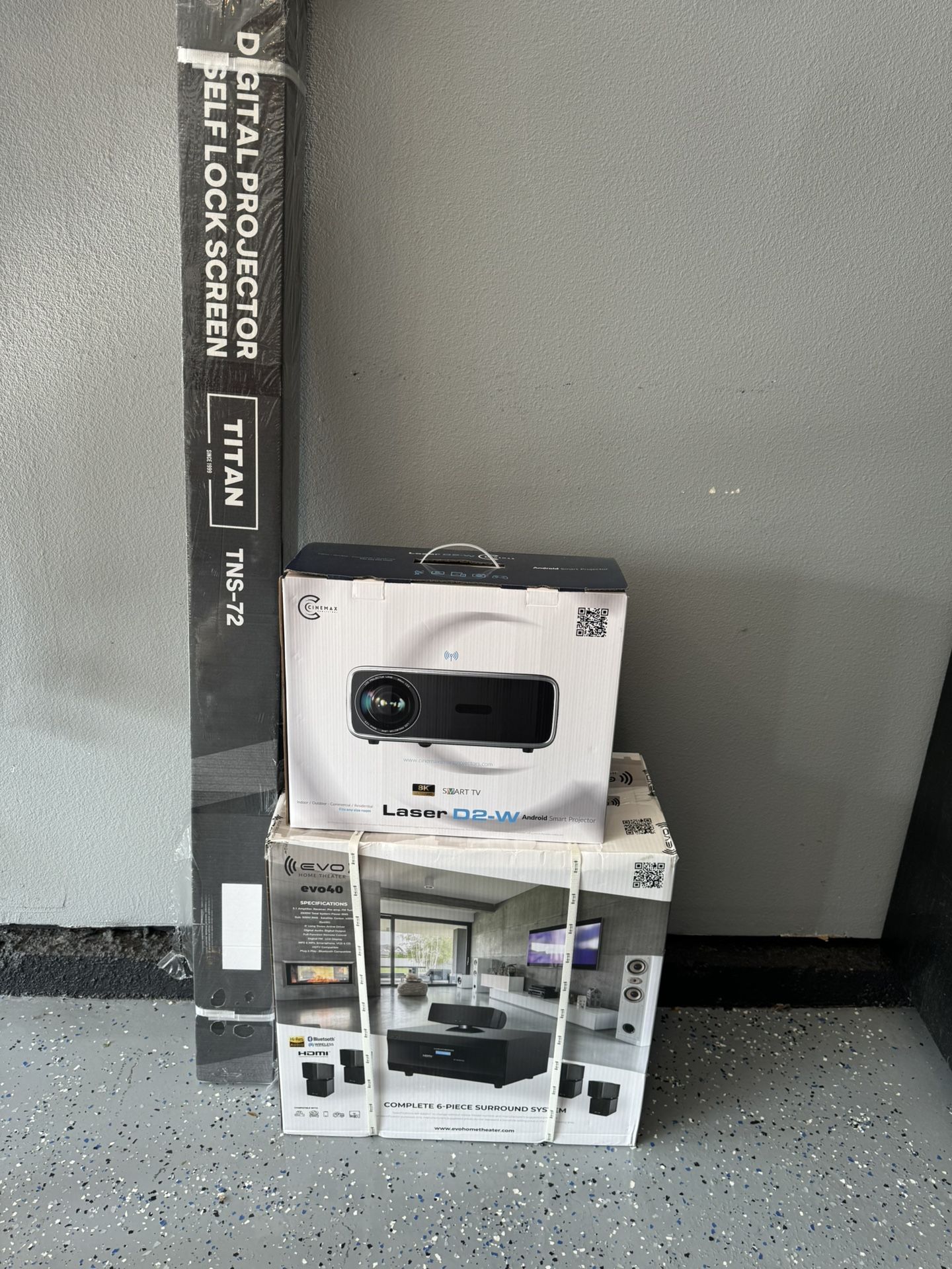 Home Theater Projector System (New In Box)