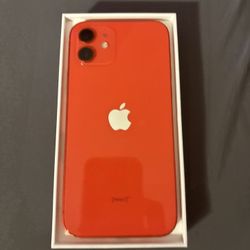 Red iPhone 12