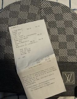 lv gray beanie 