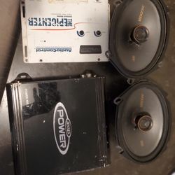 Amplificador Y Bocinas 