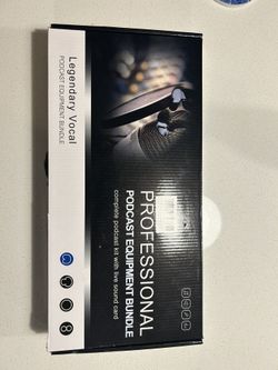 Legendary Vocal Professional Podcast Equipment Bundle