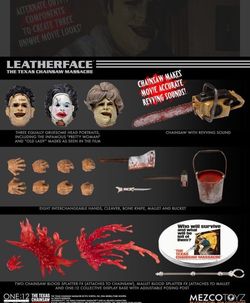 Leather face MEZCO 2003