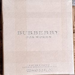 NEW & SEALED " AUTHENTIC BURBERRY FOR WOMAN 3.3 OZ PARFUM SPRAY 35$