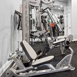 Hoist V-4 Elite Multi-Function Gym with Leg Press
