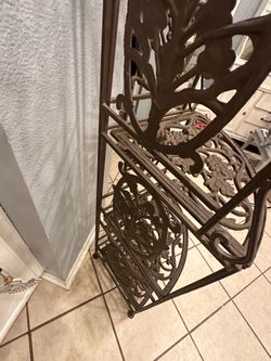 Iron shelf